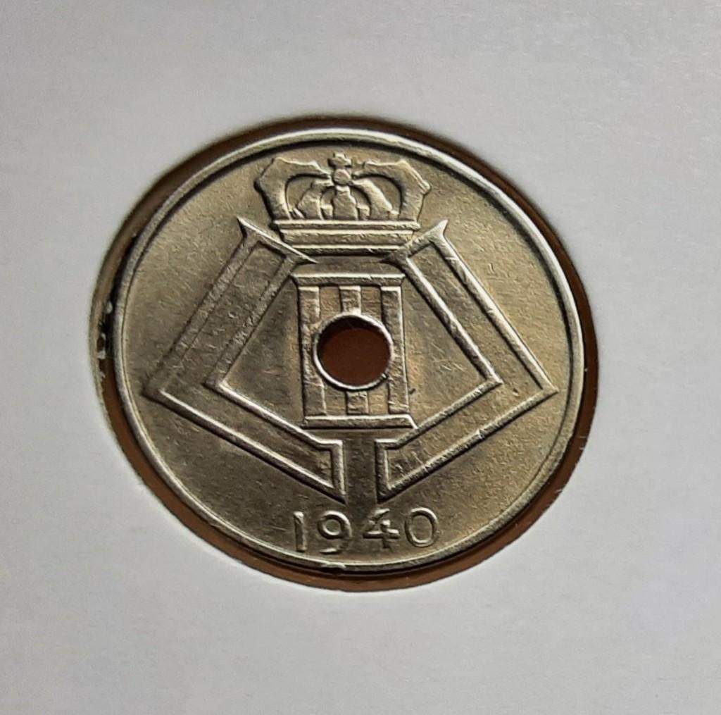 België – 5 cent – 1940 vl/fr. (Ref 081)., Postzegels en Munten, Ophalen of Verzenden, Losse munt