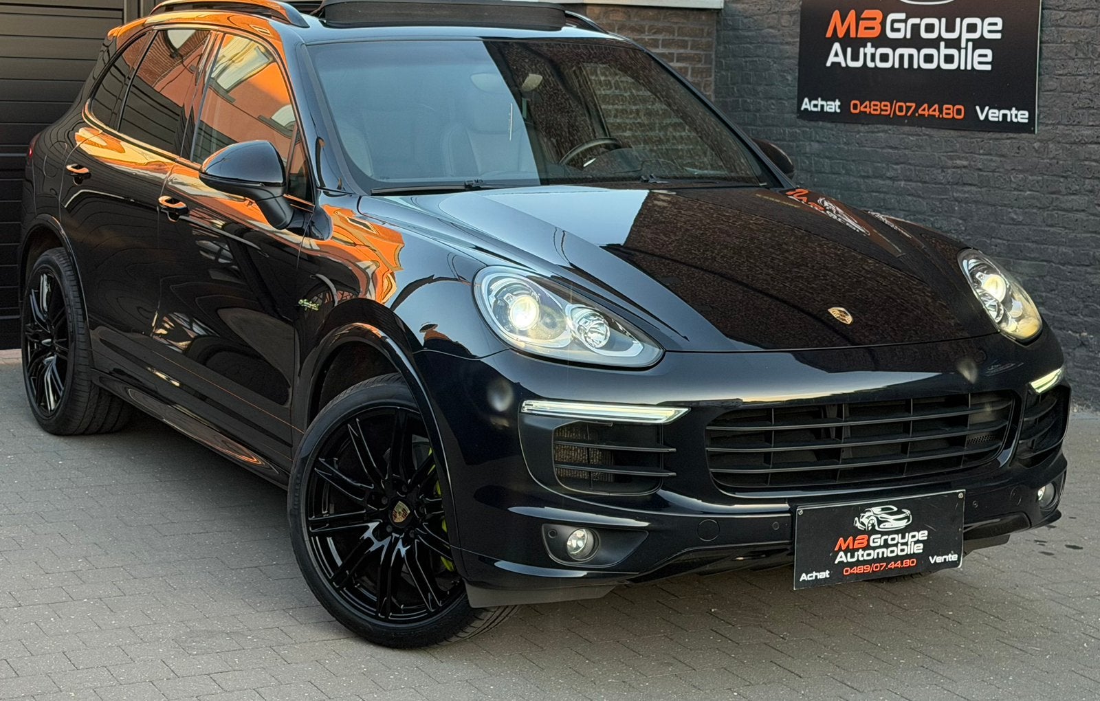 Porsche Cayenne 3.0 Petrol-E-Hybrid Tiptronic S/PANO, Auto's, Automaat, Cayenne, 2995 cc, Zwart