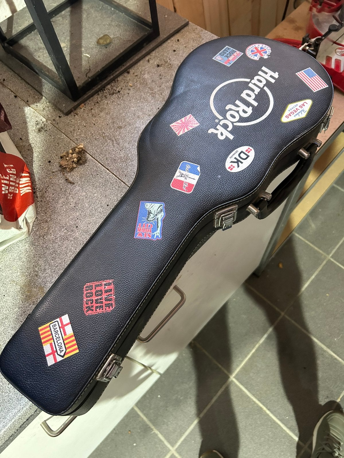 Pokerset guitar case hard rock cafe, Ophalen, Nieuw