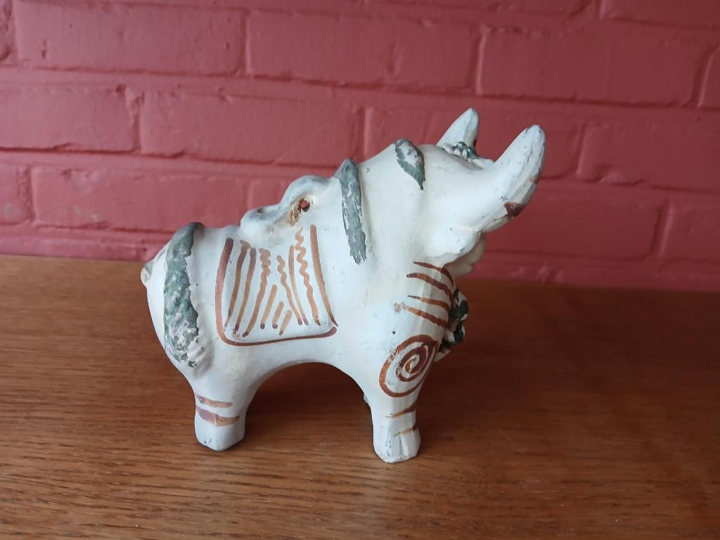 Beeldje buffel, Verzamelen, Ophalen of Verzenden, Zo goed als nieuw, Overige soorten, Beeldje of Figuurtje