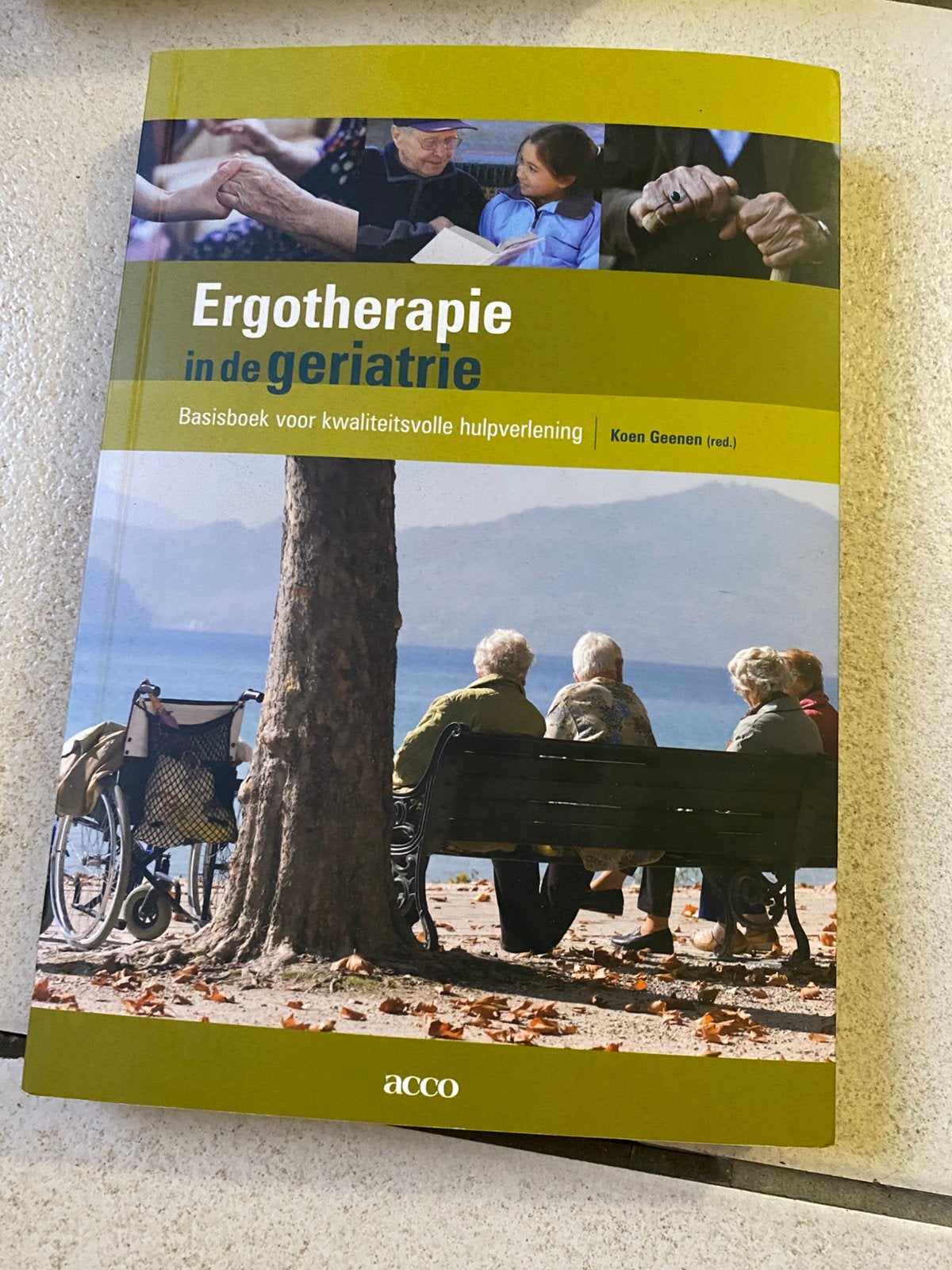 Handboek Ergotherapie in de geriatrie, Ophalen, Zo goed als nieuw