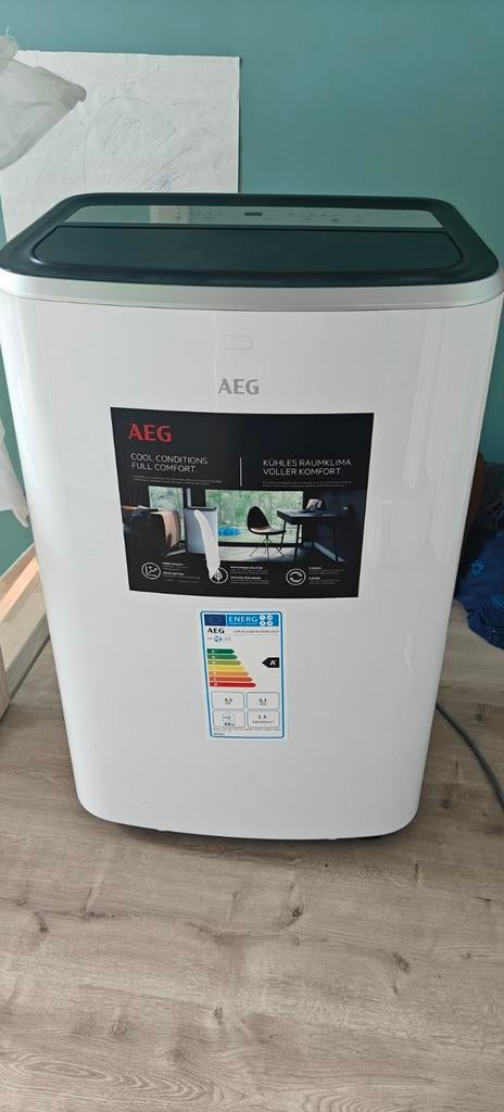 Mobiele Airco AEG zo goed als nieuw, Ophalen, Minder dan 60 m³, Timer, 3 snelheden of meer