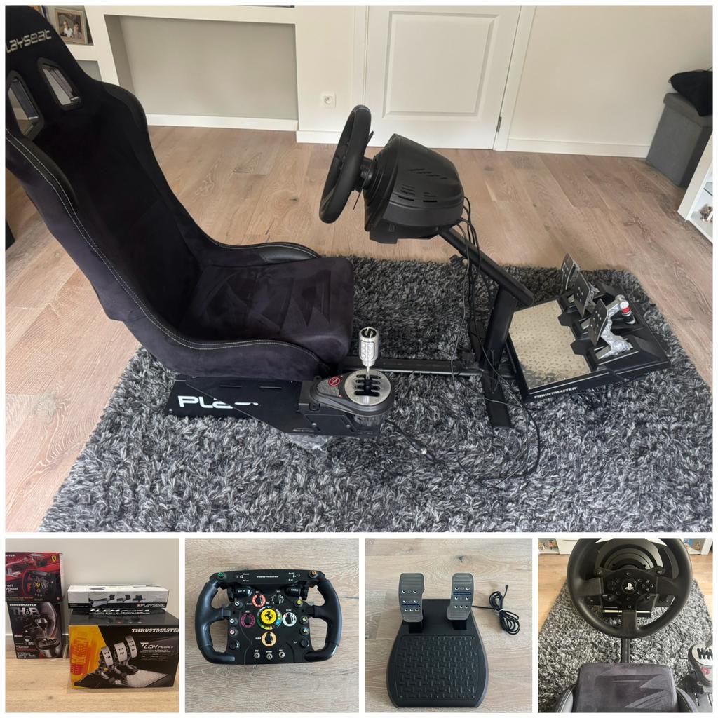 Complete Thrustmaster Sim Racing Setup, Consoles de jeu & Jeux vidéo, Consoles de jeu | Autre, Comme neuf, Enlèvement