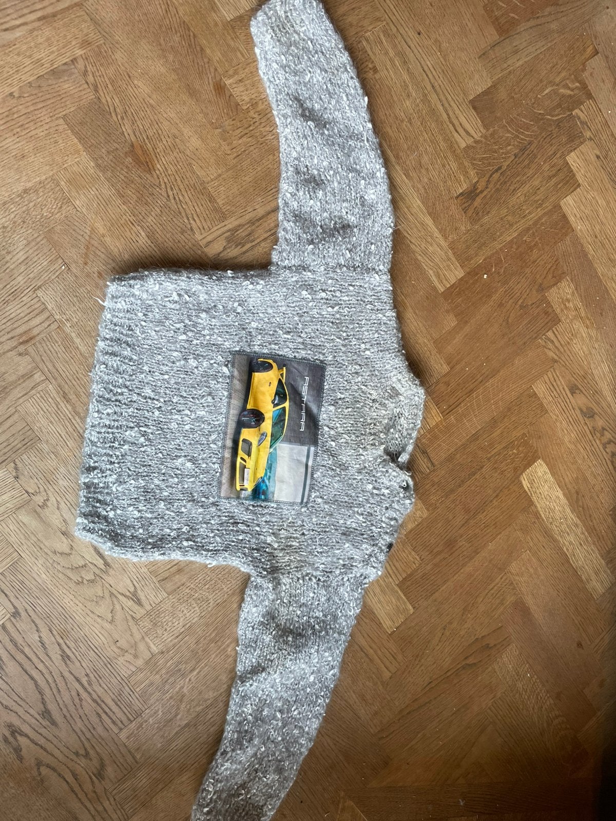 Wollen trui met leeftijd 5-6 jaar, Kleding | Heren, Ophalen, Zo goed als nieuw, Grijs