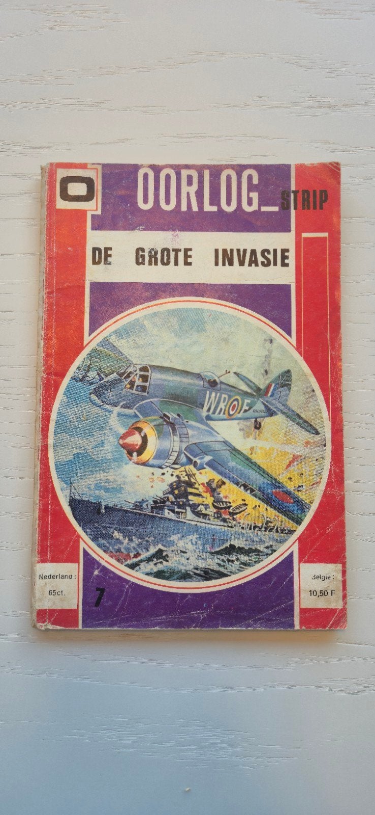 Oorlog Strips  Stemmen uit het verleden (2x)
- De grote inv, Boeken, Stripverhalen, Ophalen, Gelezen, "De vrijbuiter" Tilburg  en "De schorpioen" Strombeek-Bever