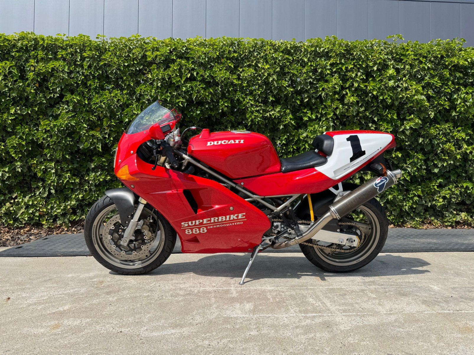 Ducati 888 SPO, Entreprise, Échappement sport, 2 cylindres, Super Sport