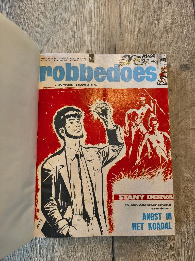 Robbedoes weekblad 1969, Boeken, Spirou, Meerdere stripboeken, Ophalen, Gelezen