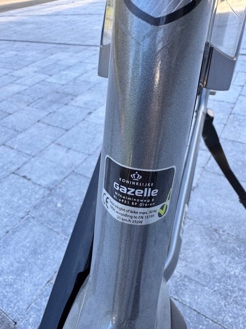 Gazelle Orange elektrische fiets, Ophalen of Verzenden, Zo goed als nieuw, Schijfrem, Gazelle