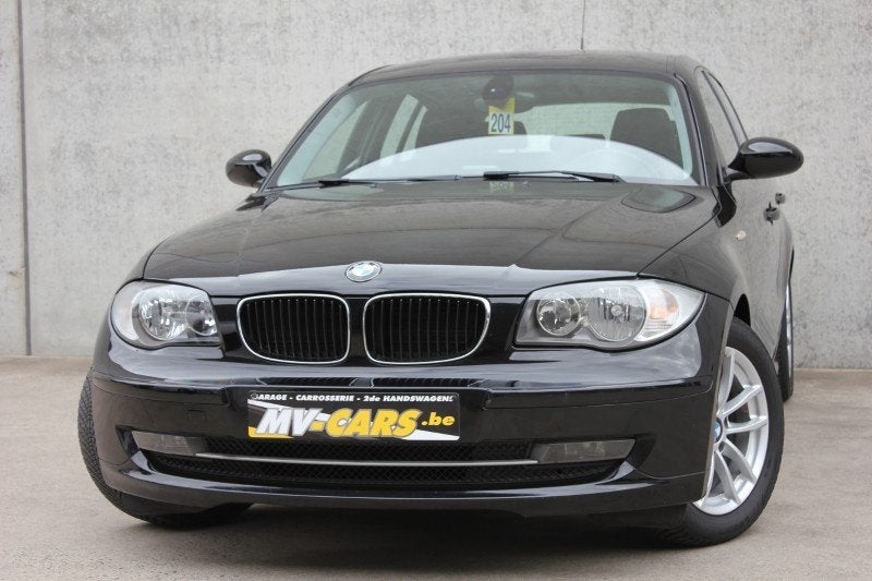 BMW 116i/5-deur/Cruise control, Auto's, 90 kW, 139 g/km, 4 cilinders, Zwart