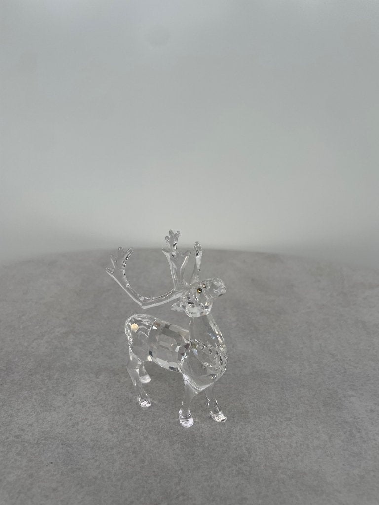 Swarovski Rendier 214821 met doos & certificaat, Ophalen, Gebruikt, Figuurtje