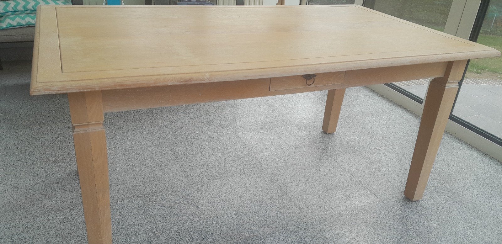 Table en chêne clair, Maison & Meubles, Enlèvement
