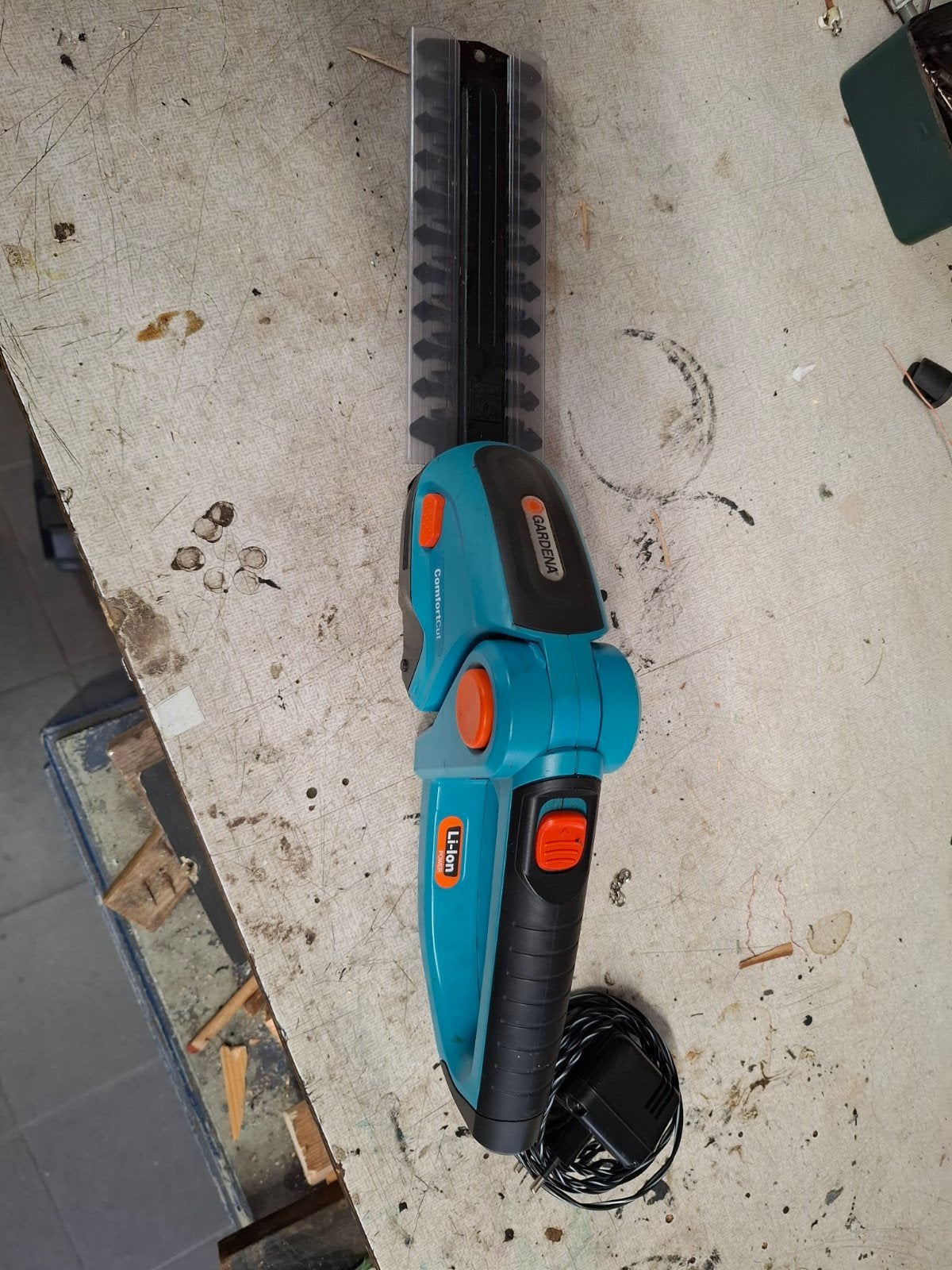 heggeschaar voor fijn werk, Jardin & Terrasse, Enlèvement, Comme neuf, Batterie, Gardena