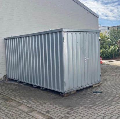 Demonteerbare container - zeecontapiner 4 meter op 2 meter, Bricolage & Construction, Conteneurs, Enlèvement