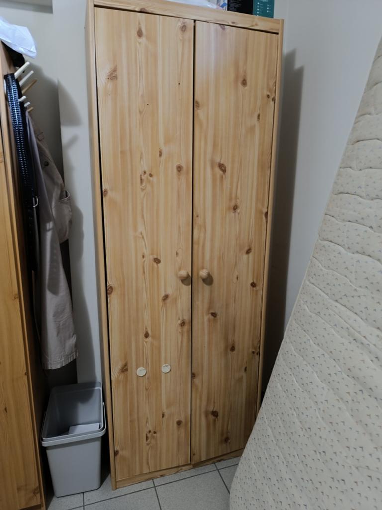 Armoire étagère en pin, Enlèvement