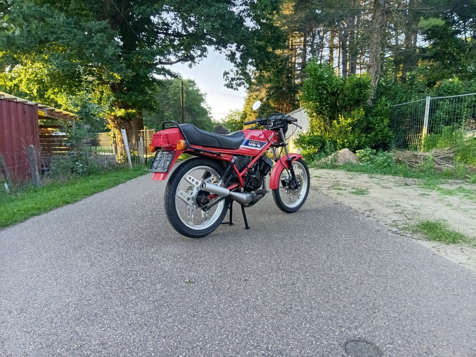 honda MB8 frame met BE papieren gezocht !, 78 cm³, 5 vitesses, Enlèvement, Utilisé