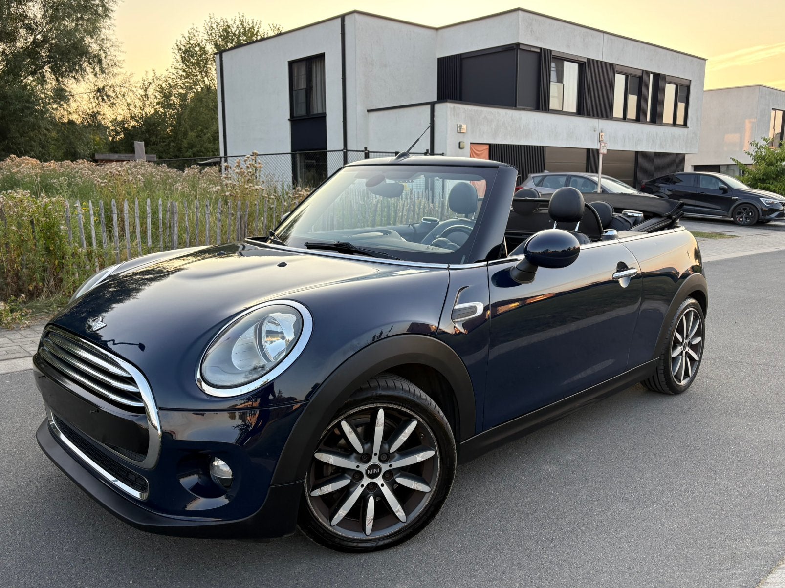 Mini cooper Cabriolet 1.5##67000km#Bluetooth#carplay#airco##, Auto's, Mini, 100 kW, 1498 cc, Cabriolet, Blauw