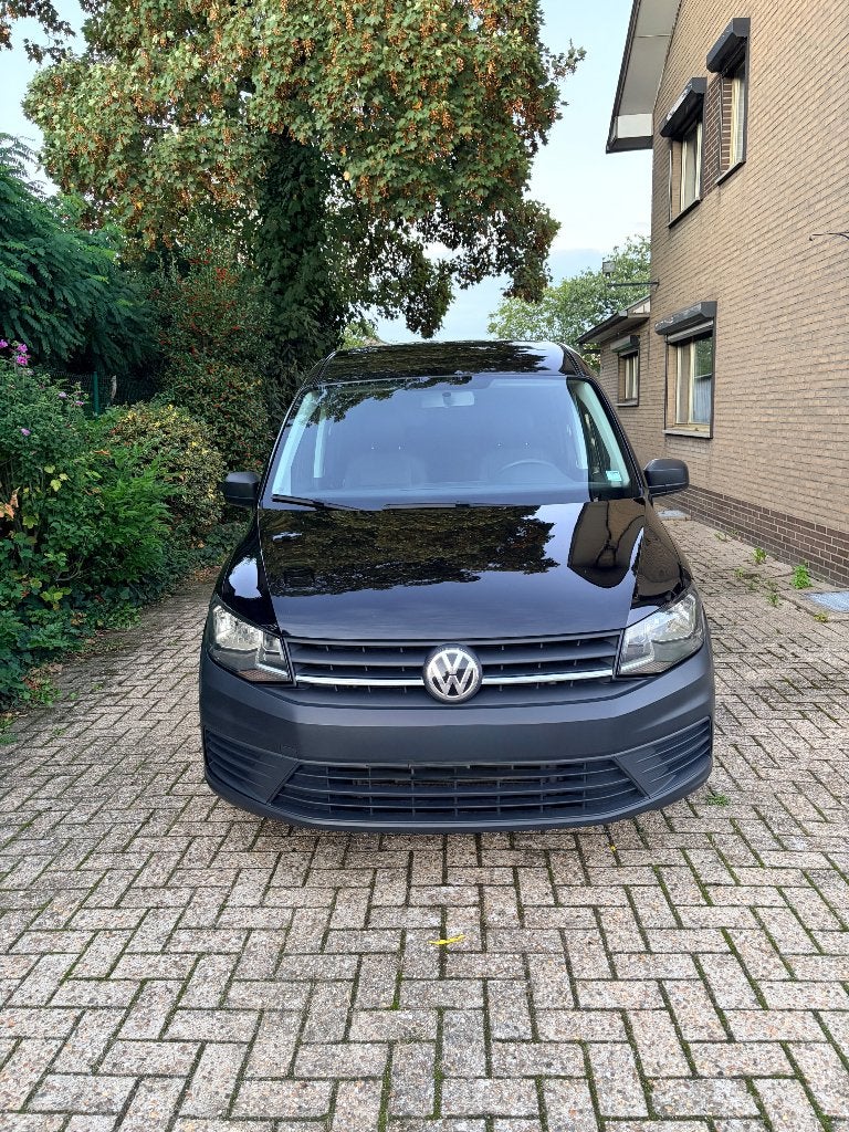 Volkswagen Maxi DC 2.0 TDI SCR TRENDLINE, Auto's, Monovolume, Zwart, Zwart, Parkeersensor