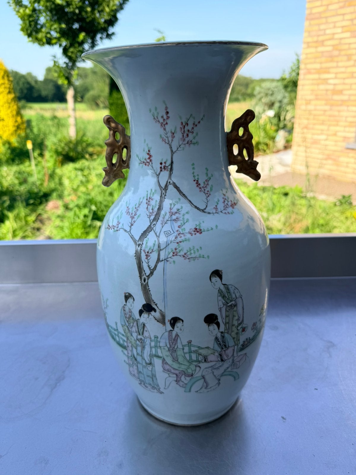 Oude chinese vaas, Antiek en Kunst, Antiek | Vazen, Ophalen