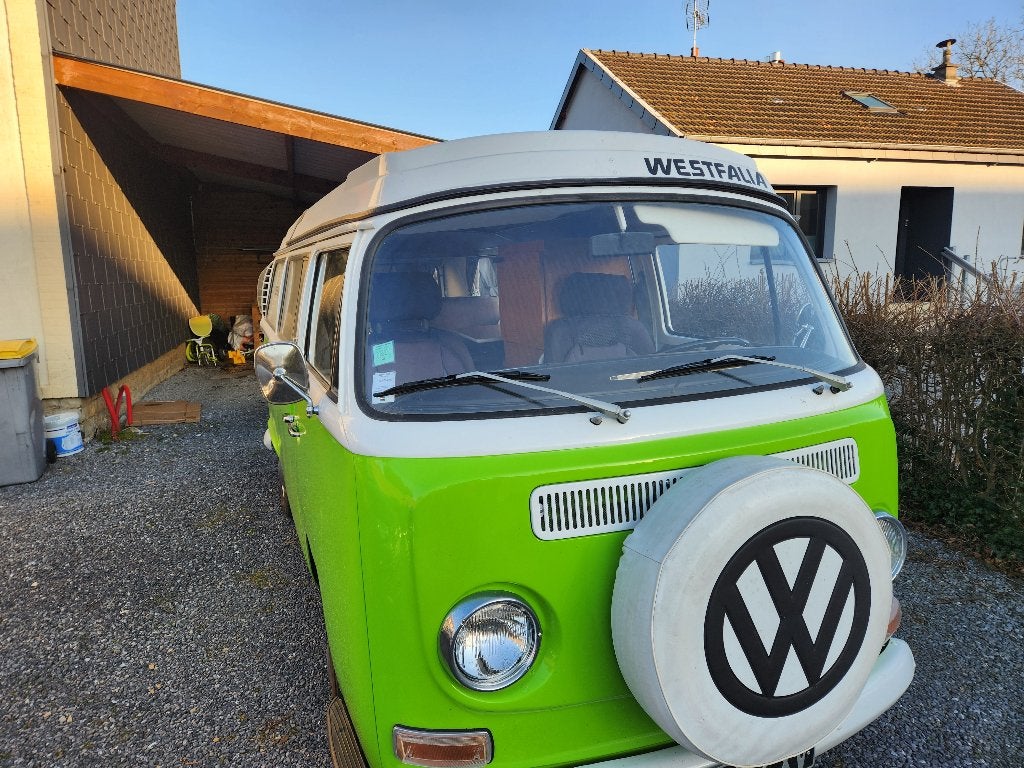 Combi vw t2 1971 westfalia, Caravanes & Camping, Particulier, Westfalia