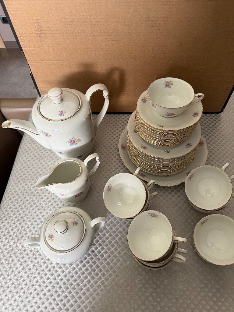 Porseleinen thee/koffieservies, Ophalen