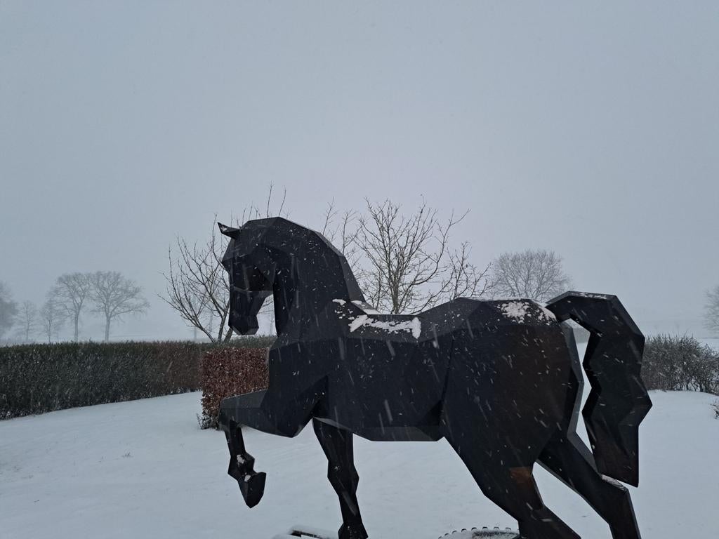 Paard in metaal, Dieren en Toebehoren