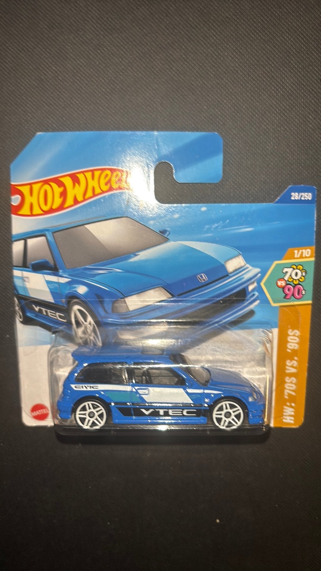 Hot wheels auto 90 honda civic ef, Ophalen, Zo goed als nieuw, Auto