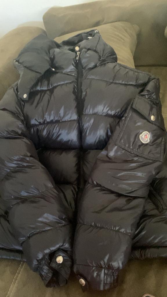 Moncler, Ophalen, Maat 52/54 (L), Zwart, Nieuw