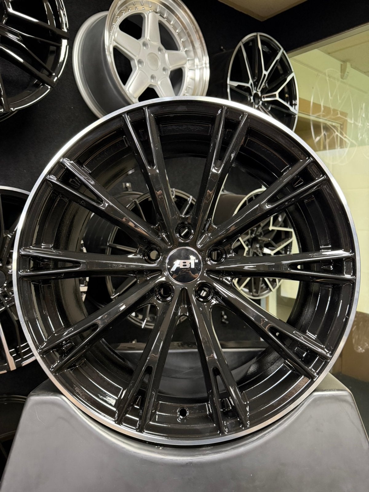 19 inch velgen voor Audi ABT look 5x112 A3 A4 A6 Q2 Q3 VW go, Auto-onderdelen, 19 inch, Velg(en), Nieuw, Ophalen of Verzenden