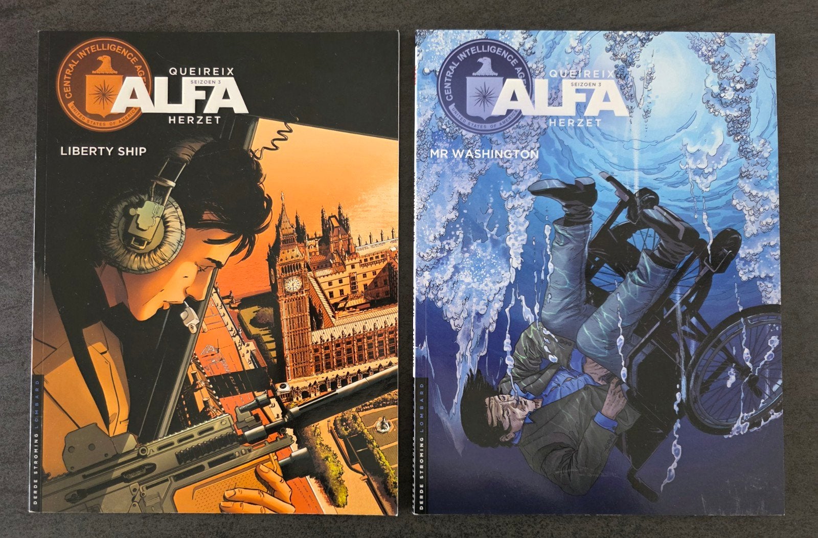 Strips: Alfa.       Lombard, Ophalen of Verzenden
