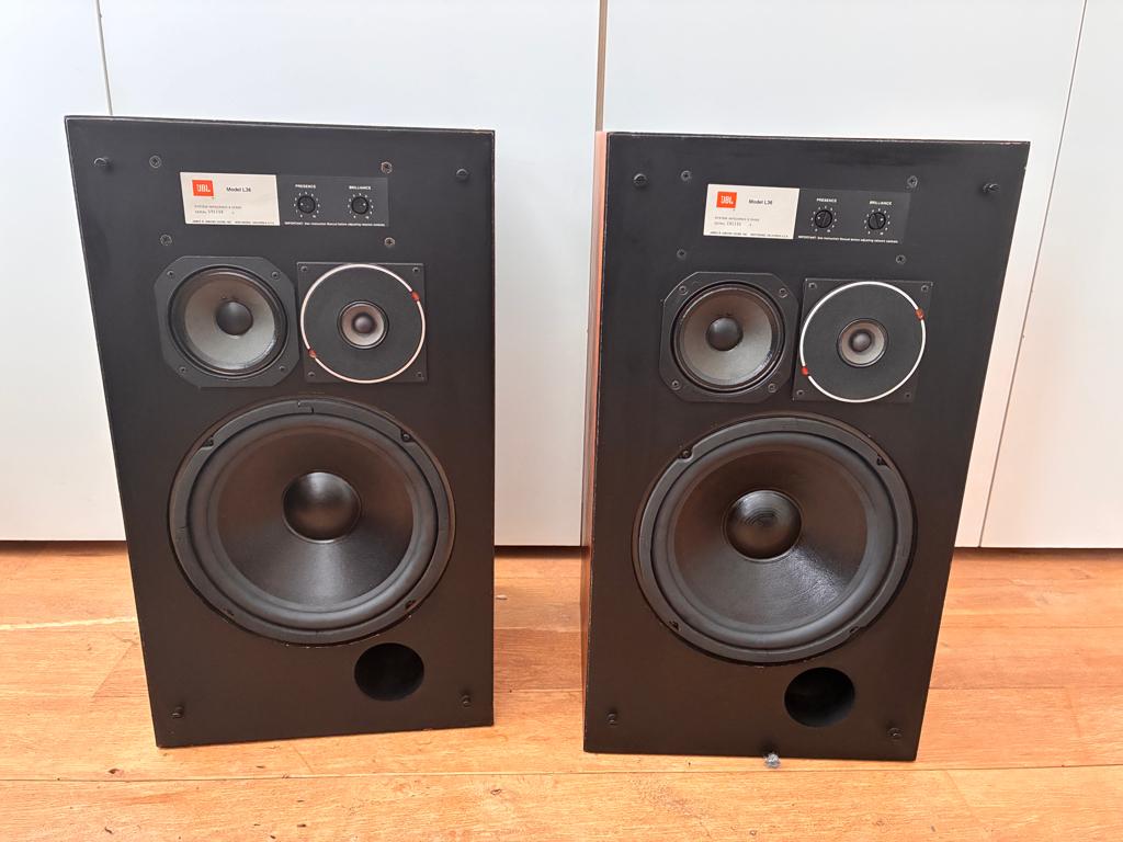 Décennie JBL L33 Vintage, TV, Hi-fi & Vidéo, Enceintes, JBL, 60 à 120 watts, Enlèvement, Utilisé
