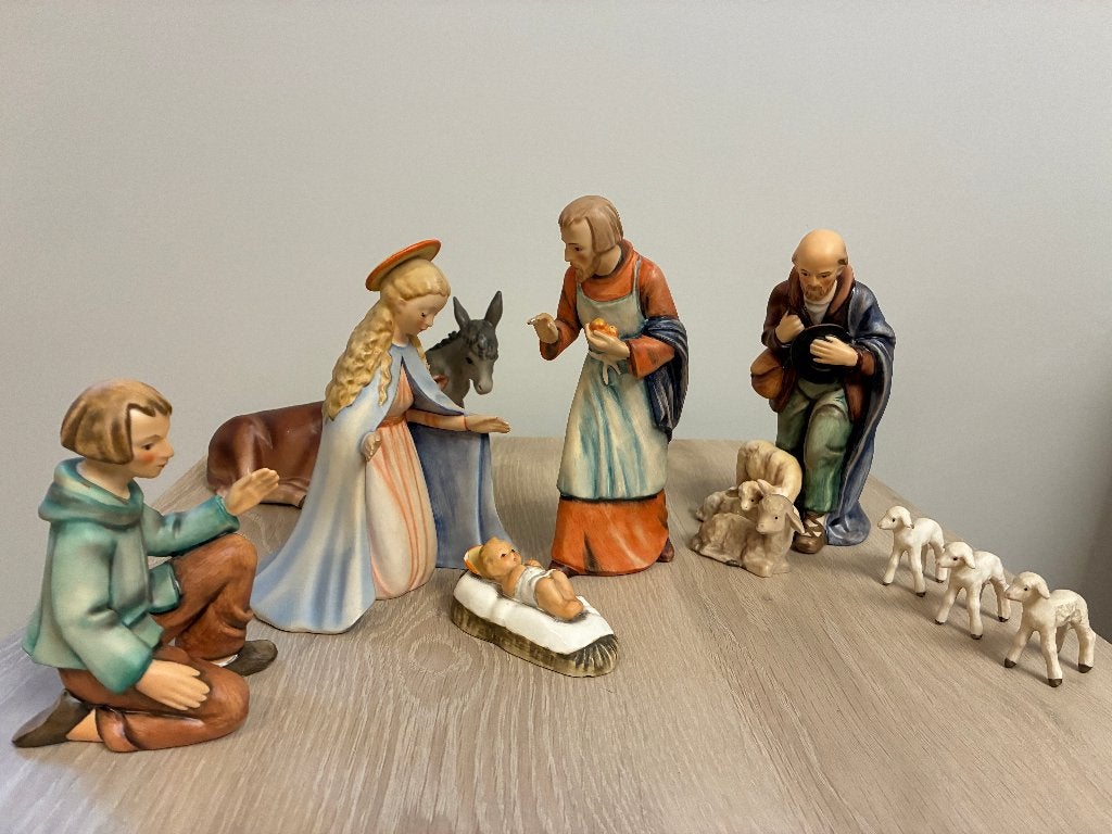 Goebel originele kerststalbeeldjes, Verzamelen, Ophalen, Gebruikt