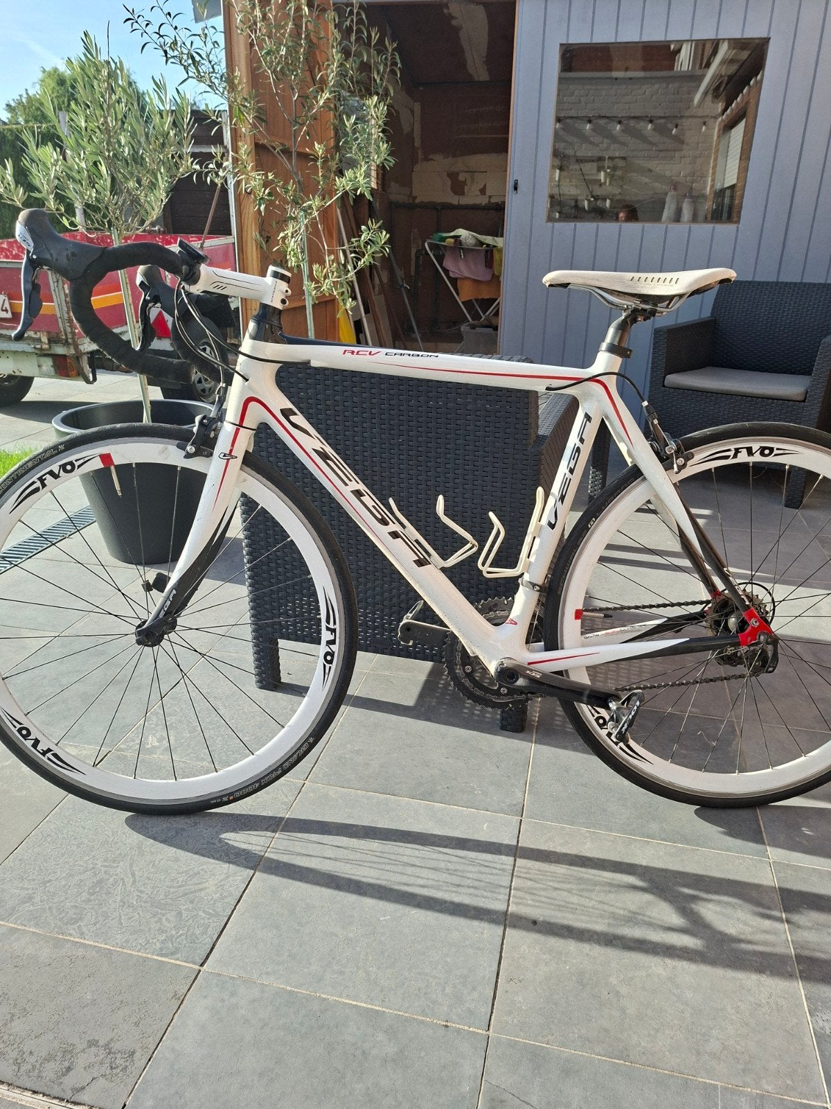 Koersfiets Vega., Fietsen en Brommers, Ophalen, Gebruikt, Velgrem, Overige merken