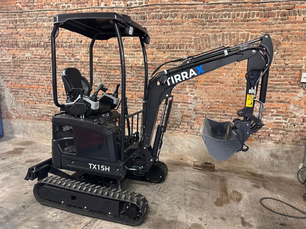 Minigraver 1.350 KG (Binnendraaier), Zakelijke goederen, Machines en Bouw | Kranen en Graafmachines, Ophalen