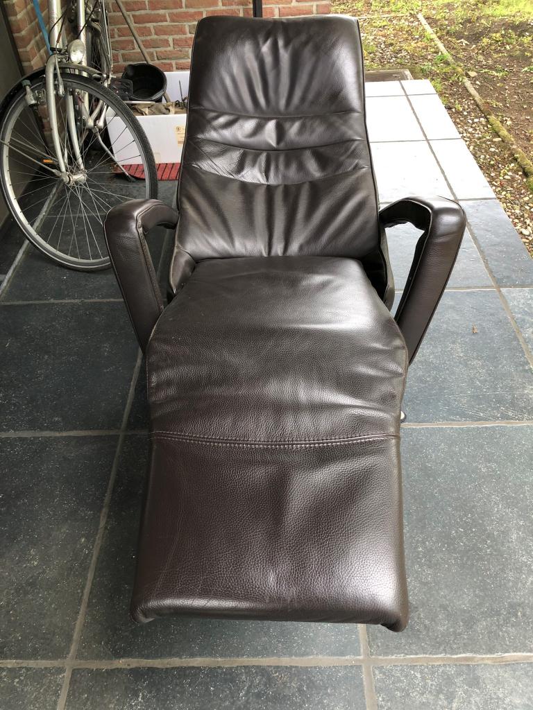 Lederen zetels 2 stuks, Ophalen, Gebruikt, Eenpersoons, Leer