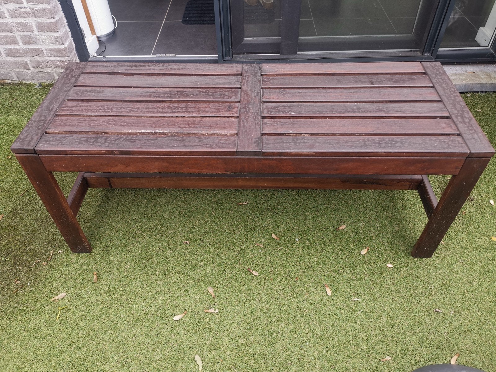 Tuinbank, Tuin en Terras, Ophalen, Gebruikt, Hout