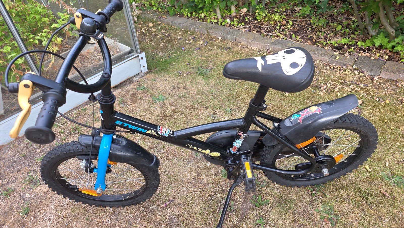 16 inch piraten fiets, Fietsen en Brommers, Ophalen, Zo goed als nieuw, Decathlon