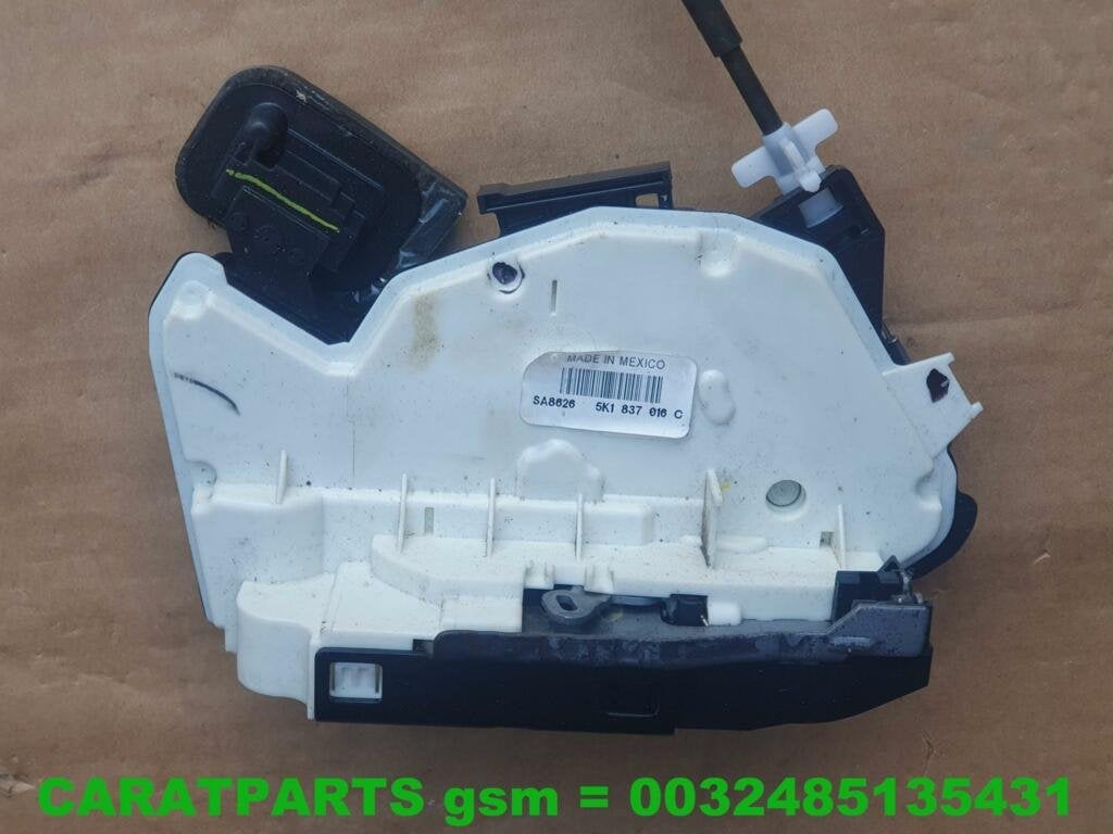 Tiguan deurslot Golf Portierslot Sharan 5K1837016C, Auto-onderdelen, Gebruikt, Volkswagen AG, Vw@volkswagen.de, Seat