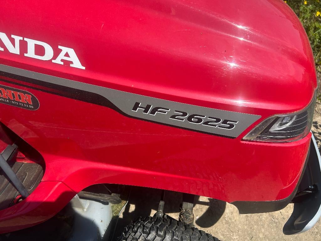 Tracteur tondeuse, Enlèvement