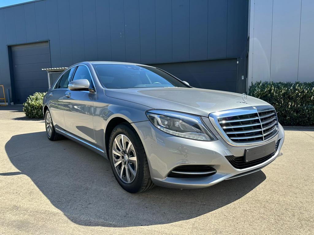 Mercedes S300D/Hybride - 59.243km Lucht|Cam|Elecstoelen|Led, Auto's, Mercedes-Benz, Automaat, 4 cilinders, Bedrijf, 5 zetels