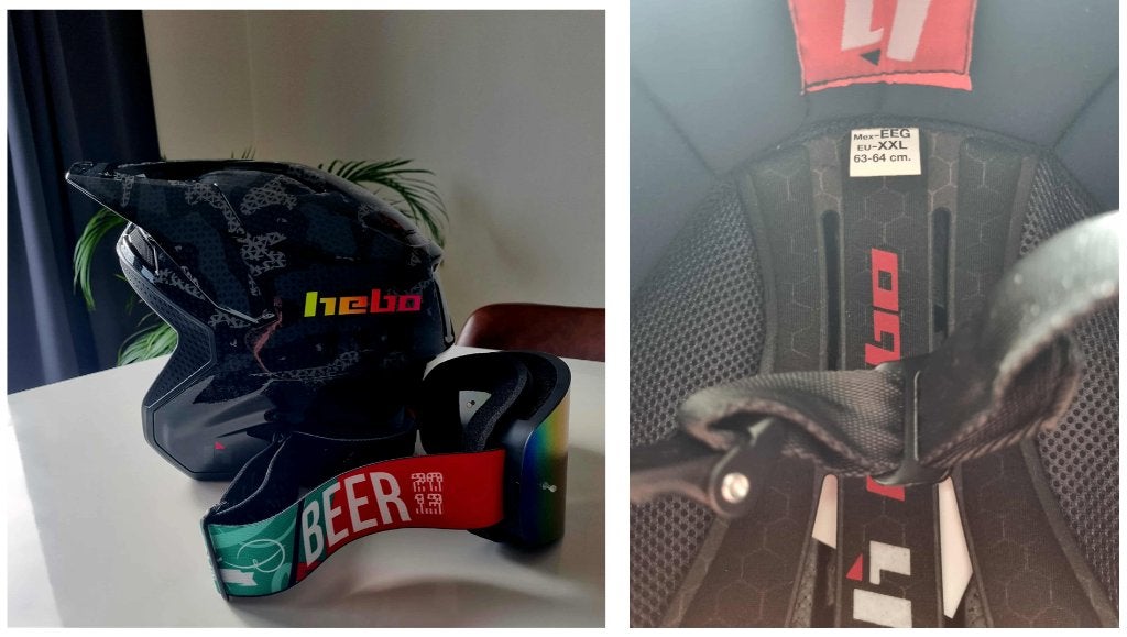 Hebo zone pro, Motoren, Verzenden, XXL, Offroadhelm
