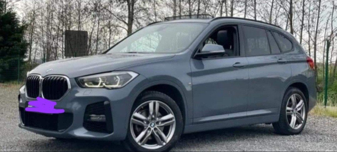 bmw x1 sdrive te koop, Auto's, Zwart, Blauw, Leder, 5 deurs