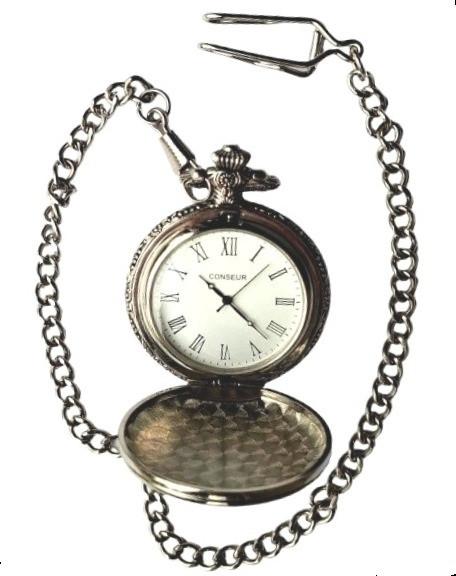 Très belle montre de poche ~ marque Conseur, Autres marques, Acier, 1960 ou plus tard, Montre de poche
