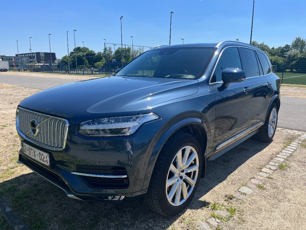 Volvo XC90 D5 Inscription – 2018 – 7 places, Achat, 7 places, Entretenue par le concessionnaire, Noir