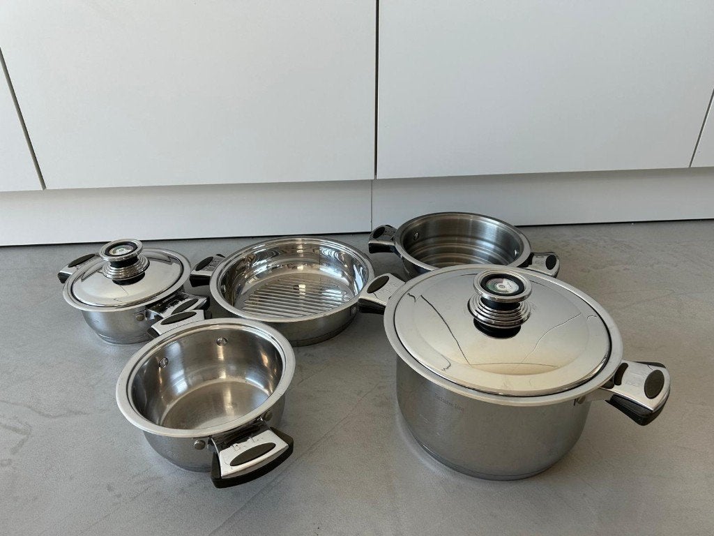 Kookpotten, Maison & Meubles, Cuisine | Casseroles & Poêles, Enlèvement, Utilisé, Cocotte