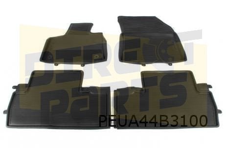 Peugeot 5008 (2/21-) mattenset (4x) 'all weather' Origineel!, Autos : Pièces & Accessoires, Neuf, -, -, -