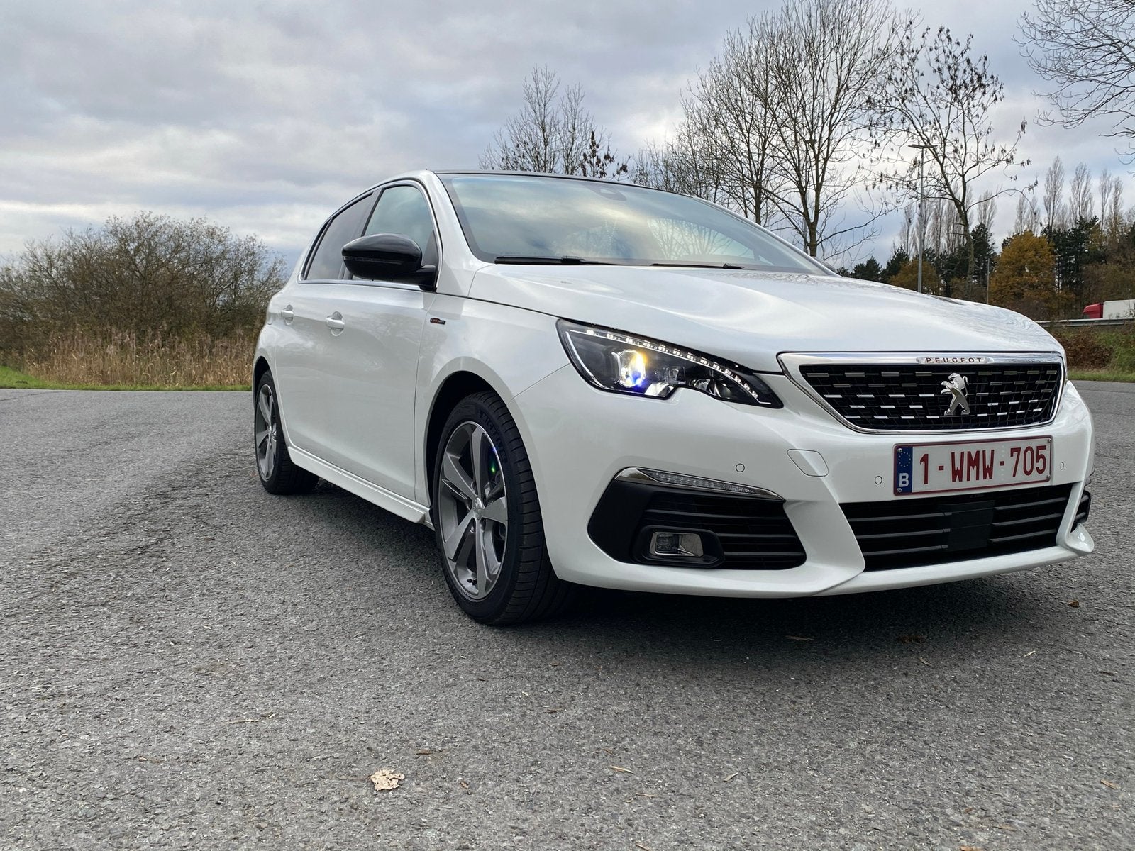 Peugeot 308 GT-line, Auto's, Euro 6, 1199 cc, Wit, 96 kW
