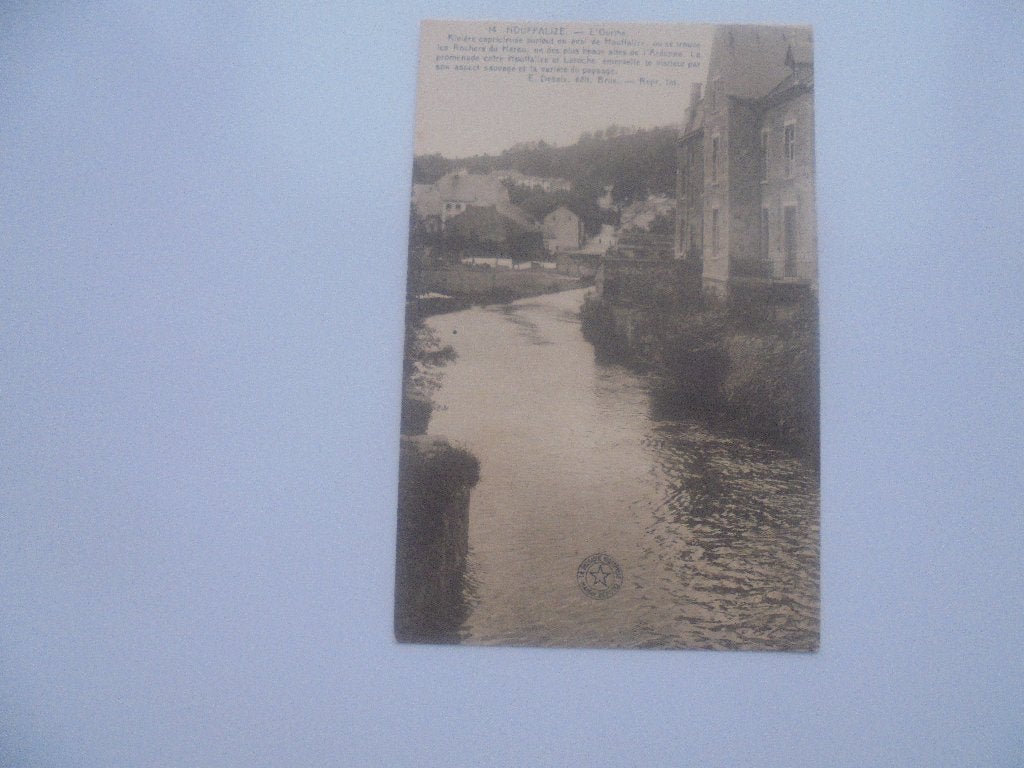houffalize-l'ourthe, Verzenden, 1920 tot 1940, Ongelopen, Luxemburg