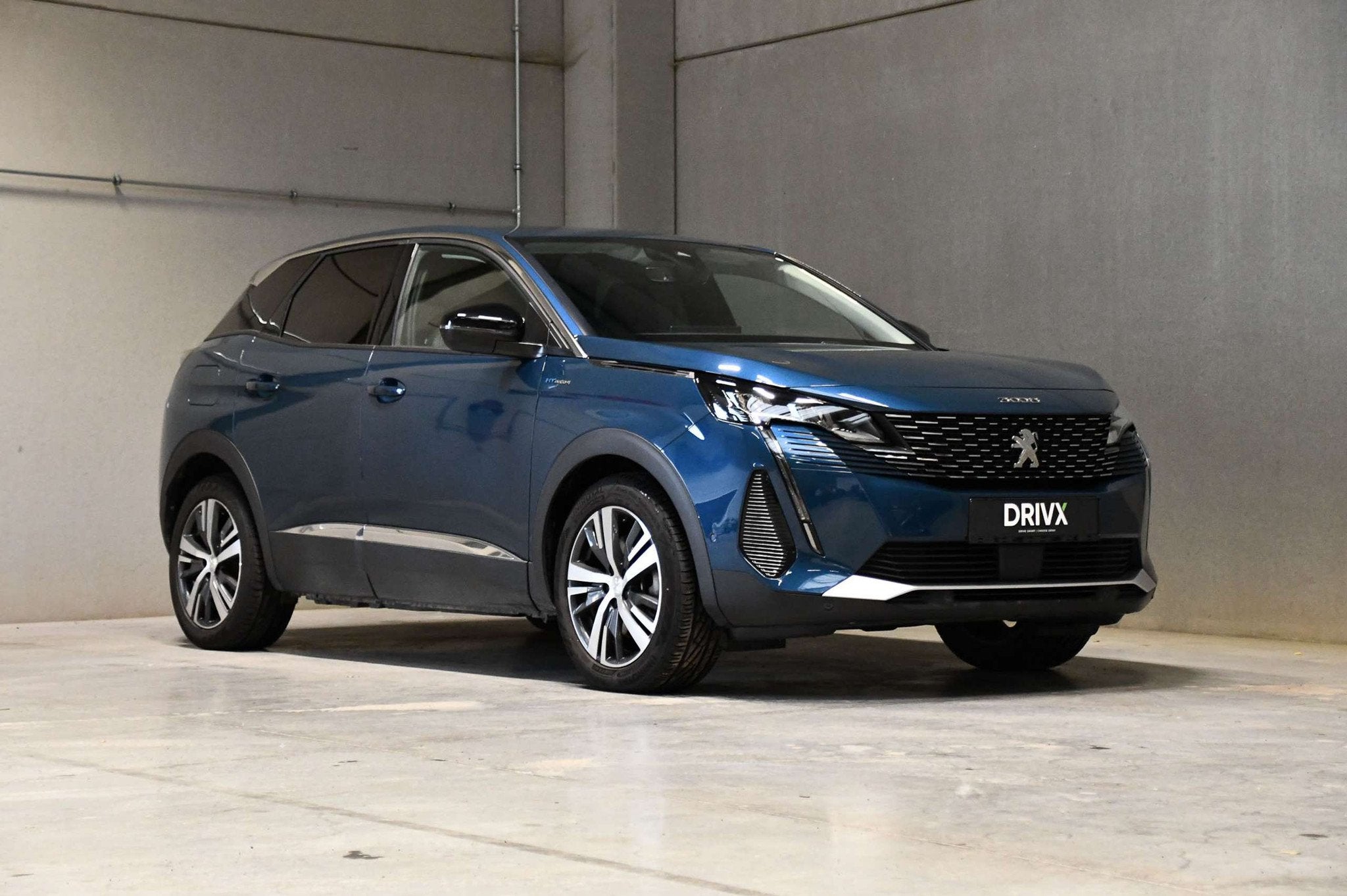 Peugeot 3008 Hybride - Allure - Cruise Control - 360 Camer, Auto's, Automaat, Gebruikt, 4 cilinders, Blauw