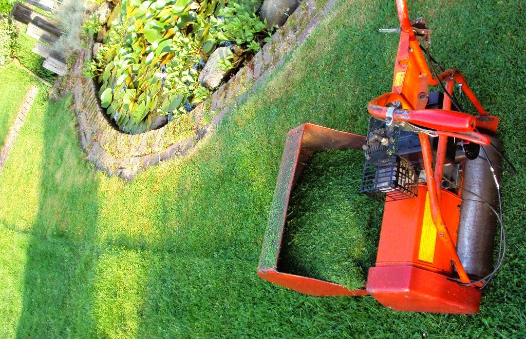 Wolf Garten 480 Kooimaaier / Banenmaaier met Benzinemotor, Tuin en Terras, Grasmaaiers, Gebruikt, Benzine-grasmaaier, 40 t/m 49 cm