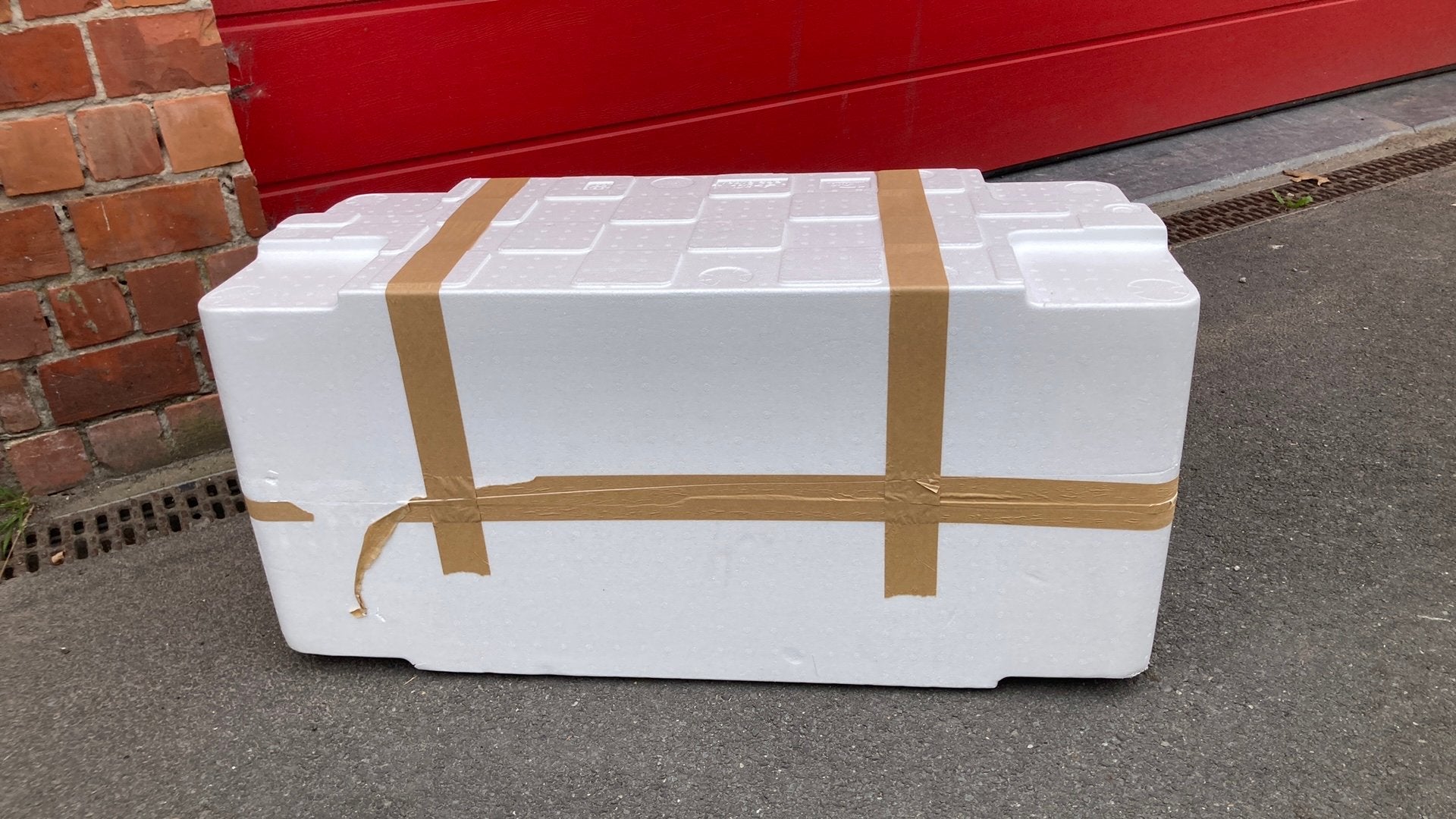 Piepschuim doos 90x40x43, Ophalen, Zo goed als nieuw